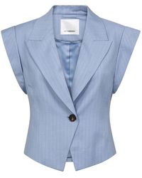 co'couture - Jassen ,Blauw ,Vests - Lyst