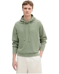 GANT - Logo-Embroidered Hoodie - Lyst