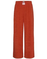 Ichi - Wide Trousers - Lyst