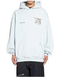 Represent - Hoodies & Sweatvesten ,Blauw ,Katoen Legacy Cherubs Hoodie - Lyst