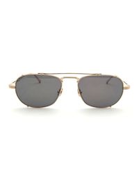Matsuda - Vintage-Inspirierte Navigator-Brille - Lyst