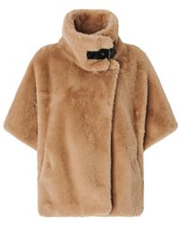 Pinko - Jassen ,Nepbont Nepbont & Shearling Jassen - Lyst