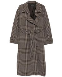 Emporio Armani - Dubbelrijige Jas Van Scheerwol - Lyst