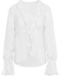 Alberta Ferretti - Blouses - Lyst