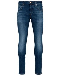 Don The Fuller - Jeans ,Blauw ,Denim Slim Fit Denim Jeans - Lyst