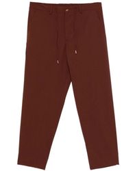 BRIGLIA - Cropped Trousers - Lyst
