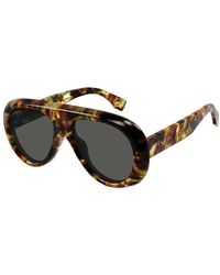 Gucci - Zonnebril Occhiali Da Sole Reace Gg1909S 001 - Lyst