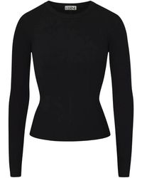 ÉTERNE - Long Sleeve Fitted Top - Lyst