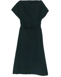 Soeur - Kleedjes ,Groen ,Linnen Felicie Midi Jurk - Lyst