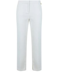 Elisabetta Franchi - Straight Trousers - Lyst