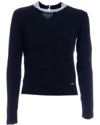 Fracomina - Round-Neck Knitwear - Lyst