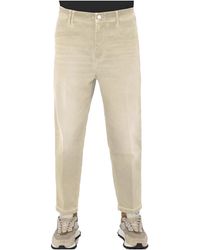 CYCLE - Jeans ,Polyester Chino Over Cropped Old Died Straight Jeans - Lyst