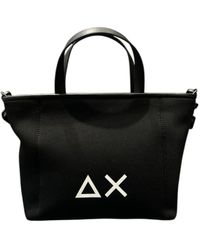 Sun 68 - Neopren Handtasche Mit Verstellbarem Riemen - Lyst