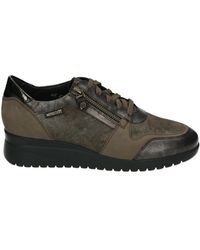 Mephisto - Schoenen ,Bruin ,Leer Sportieve Lage Damesschoenen Bruin - Lyst