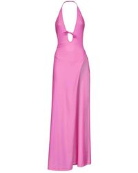 Balenciaga - Roze Asymmetrisch Badmode Geïnspireerde Jurk - Lyst