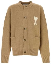 Ami Paris - Truien & Vesten ,Katoen Ami De Coeur Cardigan - Lyst