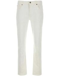 7 For All Mankind - Straight Jeans - Lyst
