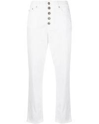 Dondup - Broeken ,Wit ,Chinos Broek - Lyst