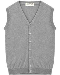 Cashmere Company - V-Neck Knitwear - Lyst