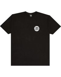 Stussy - Tops ,Zwart ,Irie Roots Zwart T-Shirt - Lyst