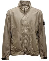 Stone Island - Giubbotto Look Nylon Jacket - Lyst