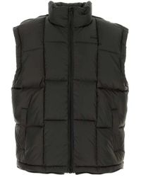Vetements - Jassen ,Bruin ,Polyester Donkerbruine Polyester Donsjas - Lyst