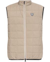 EA7 - Jassen ,Polyester Insulated Vest With Logo - Lyst