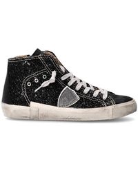 Philippe Model - Schoenen ,Zwart ,Katoen Sneakers Prsx Tennis - Lyst