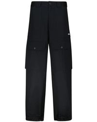 MSGM - Straight Trousers - Lyst