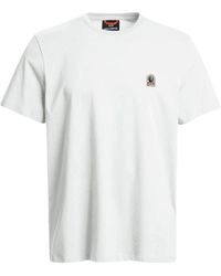 Parajumpers - Tops ,Wit ,Patch Tee - Lyst