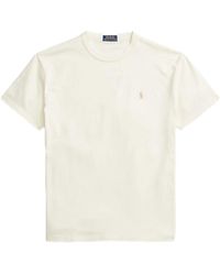Ralph Lauren - Klassisches fit jersey crewneck t-shirt - Lyst