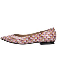 Fabi - Schoenen ,Veelkleurig ,Platte Schoenen Multi Colour - Lyst