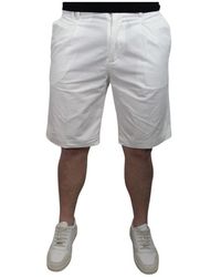 Liu Jo - Bermuda Shorts Aus Baumwolle Mit Logo - Lyst