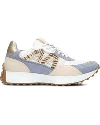 Notre-v - Schoenen ,Veelkleurig ,Leer Witte Low-Top Sneakers - Lyst