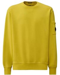 C.P. Company - Lensmouw Sweaters Geribbelde Ronde Hals - Lyst