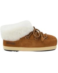 Moon Boot - Evx Suede Mules - Lyst
