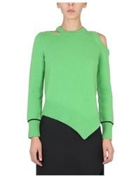 McQueen - Round-Neck Knitwear - Lyst