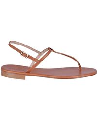Paolo Ferrara - Flat Sandals - Lyst