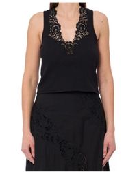 Twinset - Sleeveless Tops - Lyst