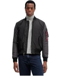Alpha Industries - Ma-1 Camo Back Embroidery Bomberjack - Lyst