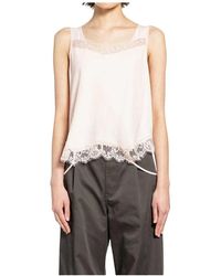 MM6 by Maison Margiela - Sleeveless Tops - Lyst