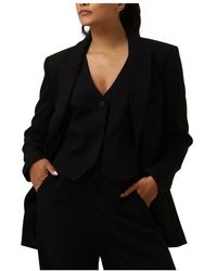 Copenhagen Muse - Jassen ,Zwart ,Leer Muse Blazer - Lyst