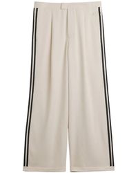 adidas - Fitness ,Katoen Three Stripes Track Pants - Lyst
