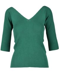 Weekend by Maxmara - V-Neck Knitwear - Lyst
