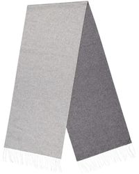 Gabriela Hearst - Luxe Grijs Zijden Cashmere Sjaal - Lyst