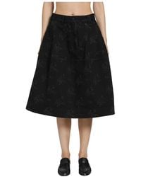 Simone Rocha - Utility Hip Bustle Rok Met Versiering - Lyst