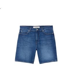 Lacoste - Denim Shorts - Lyst