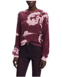 Desigual - Round-Neck Knitwear - Lyst