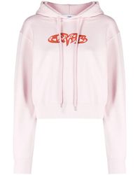 Ambush - Hoodies & Sweatvesten ,Roze ,Lila Sneeuw Valia Baby Hoodie - Lyst