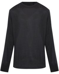 Sease - Tops ,Grijs ,Wol T-Shirt Ls - Lyst
